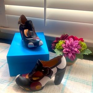 Fluevog Arbus T Strap Mary Janes